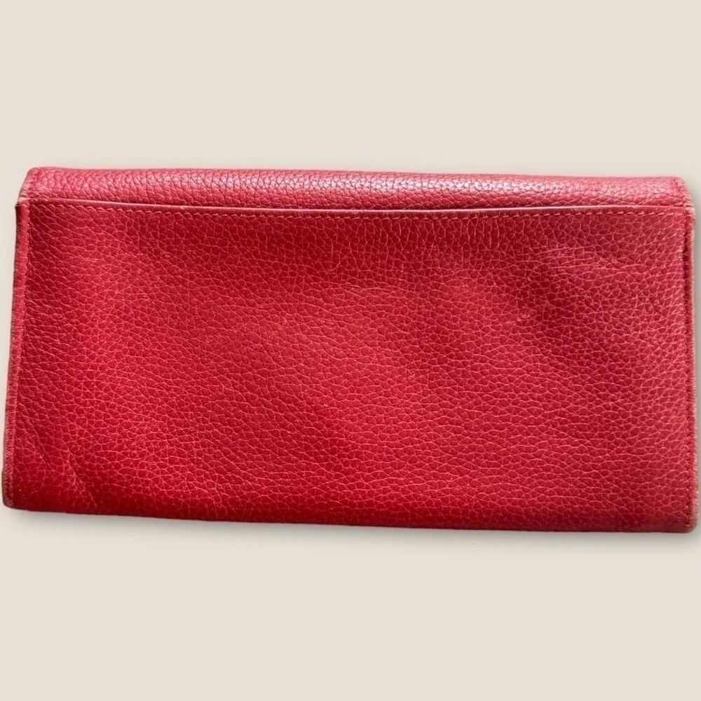 Longchamp leather wallet